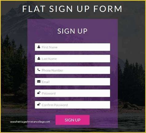 Image result for Export HTML Sign Up Form to File