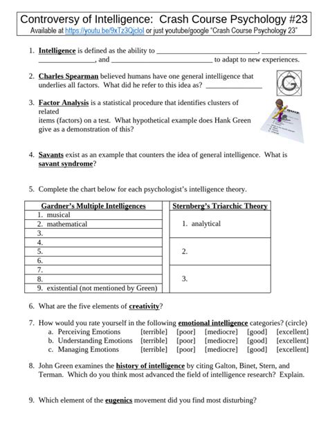 Crash Course Intelligence 的图像结果