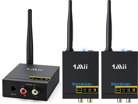 1Mii RT5066 3-in-1 2.4GHz Wireless Audio Transmitter and Receiver ...