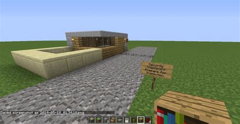Image result for Minecraft Security Checkpoint Design
