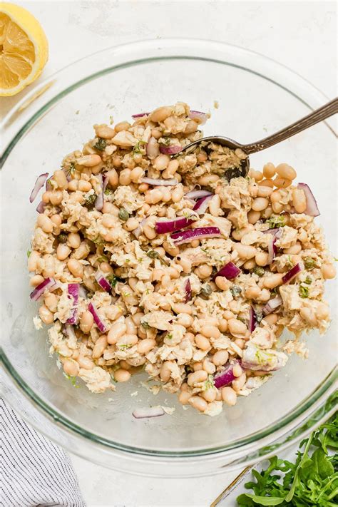 Tuna White Bean Salad (High Protein, High Fiber) - Skinnytaste