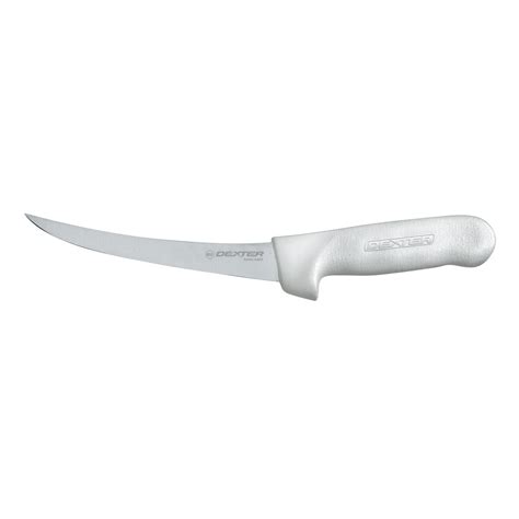 SANI-SAFE® 6"/15cm Flexible Curved Boning Knife - Dexter Russell