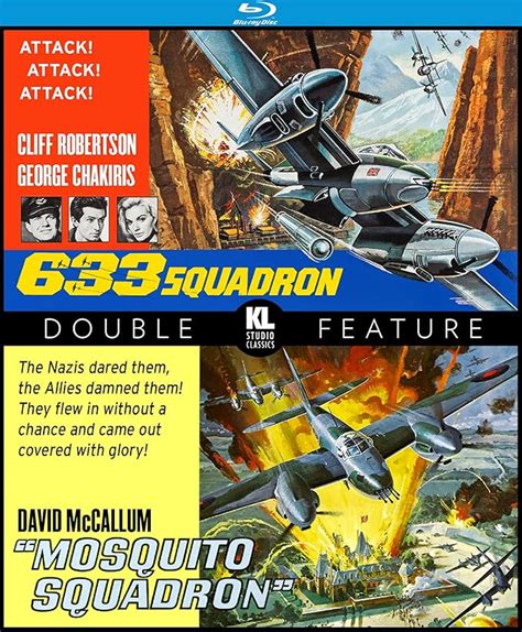 633 SQUADRON / MOSQUITO SQUADRON: Amazon.in: Cliff Robertson, George ...