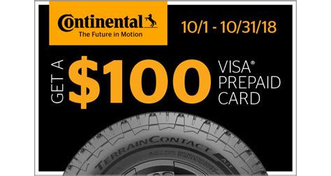 Continental Tire launches new TerrainContact A/T rebate promotion