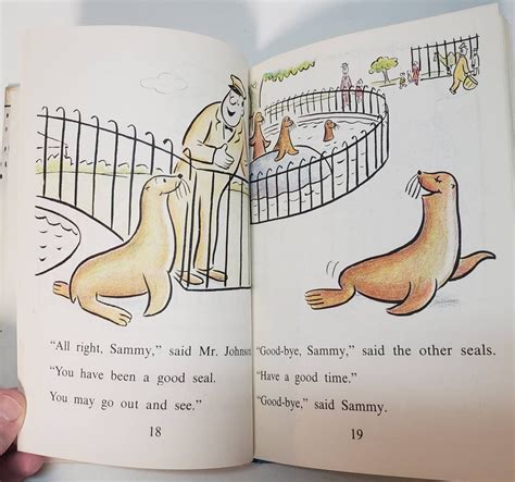 Sammy the Seal by Syd Hoff/vintage 1959 Harper & Row Hardcover Book ...