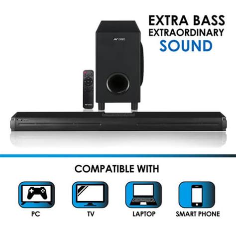 Buy Ant Esports SBW300 2.1 Bluetooth Soundbar with Subwoofer at best ...