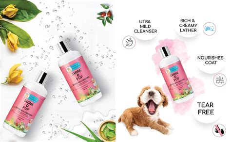 Papa Pawsome 100 ml Shine O' Pup Tear-Free Dog Shampoo For Puppies ...