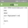 What is the code of creating a calculator in c++? - Brainly.in