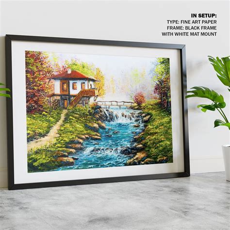 Buy Traditional Bulgarian House Landscape Art Paintings & Prints Online ...