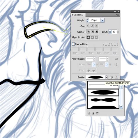 Учимся обводить скетчи в Adobe Illustrator