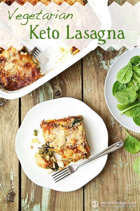 Vegetarian Keto Lasagna   KetoDiet Blog