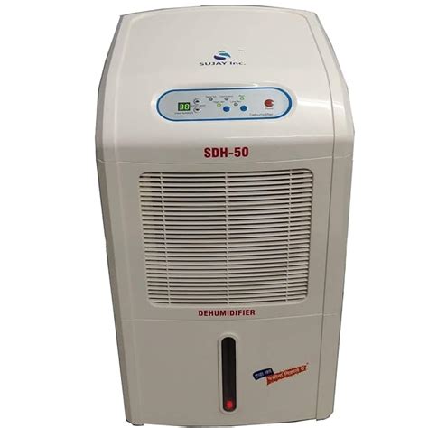 SUJAY Portable Dehumidifier SDH-50 upto 400 Sq.Ft. Rooms(At 30˚C and 80 ...