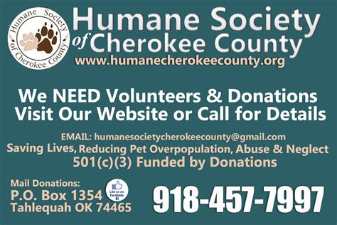 Tahlepaws — Humane Society of Cherokee County