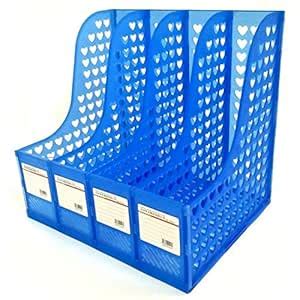 EASYDEX 4 Section Divider File Paper Magazine Rack Holder : Amazon.in ...