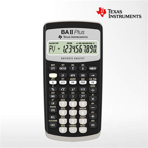 BA II Plus | Financial Calculators | Texas Instruments - opentech