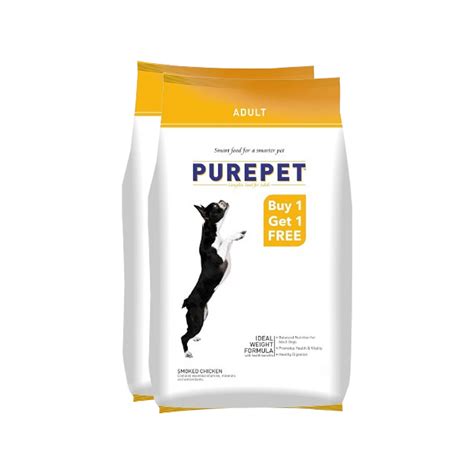 Purepet Dog Adult (1+1 Offer) 100g | Dry Dog Food India
