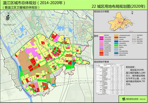 温江城区总规用地布局（空间规划）