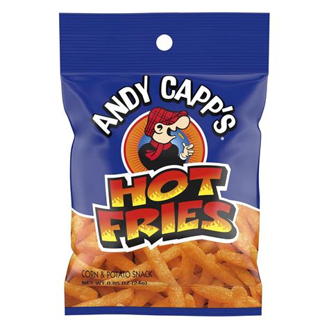 Andy Capp's Hot Fries, 0.85 oz, 72 Pack - Walmart.com