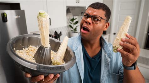 How to remove corn kernels with a bund pan