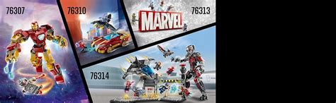 LEGO Marvel Iron Man Mech vs. Ultron Buildable Super Hero Figure ...