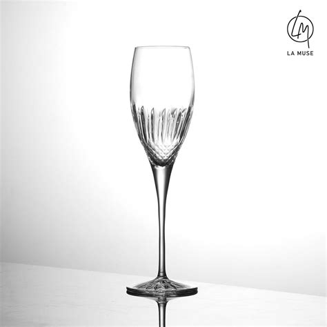 Diamond Drizzle - Champagne Glasses Set (220 ml) by La Muse | Luxury ...