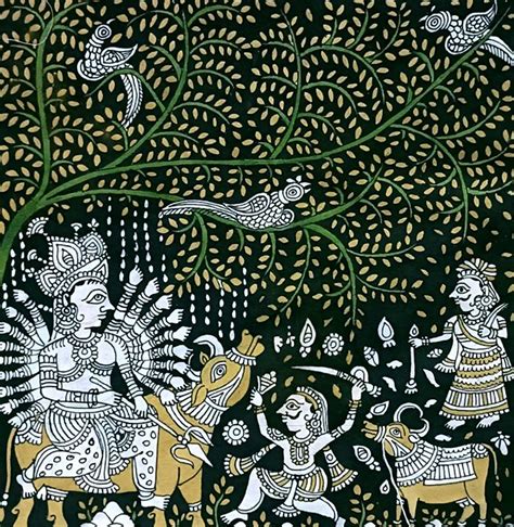 Buy Visat Mata Mata Ni Pachedi | Indian Wall Art Paintings