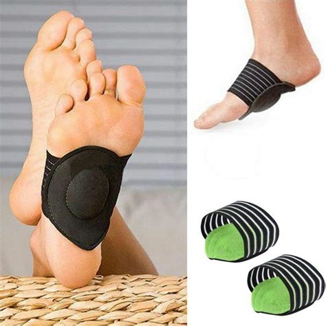 Arch Support Pad Orthotic Shoe Insert for Flat Foot Pain, Plantar ...