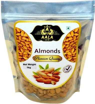AALA Premium quality almond 1kg Almonds Price in India - Buy AALA ...
