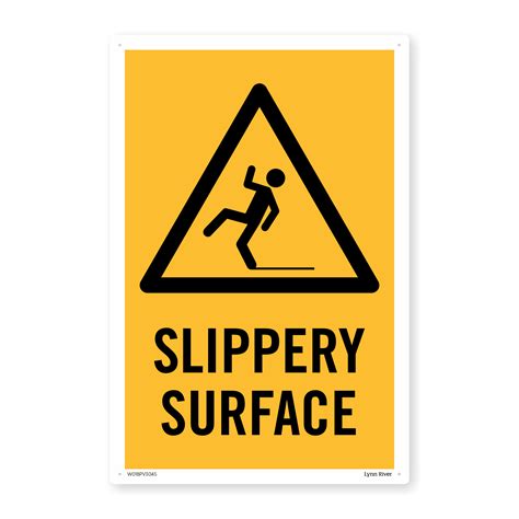 Image result for Danger Slippery Sign