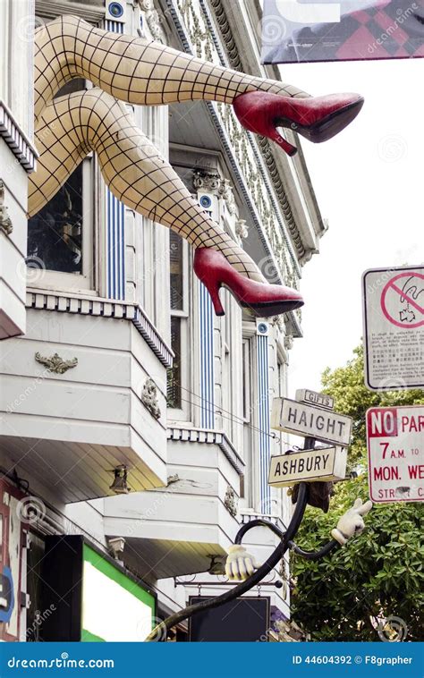 Haight Ashbury, San Francisco Editorial Photography - Image of house ...