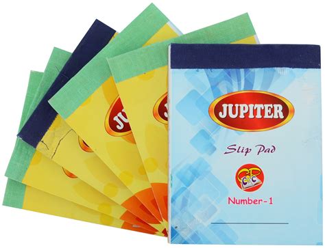 JUPITER Notepads Pocket Slip Pad For Handy Notes & Memo Reminder, Ruled ...