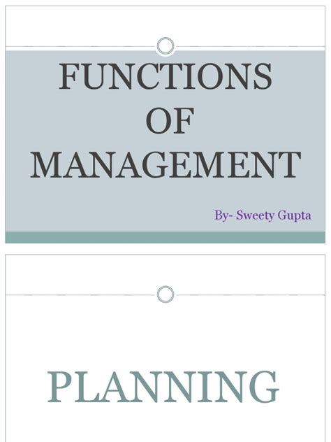 Image result for Functions of Management PDF