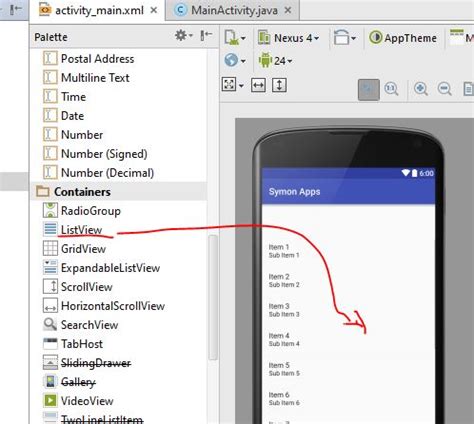 Image result for Android ListView Clear Items
