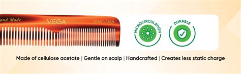 Buy VEGA Pocket Comb, Brown (Pack of 2) Online at Low Prices in India ...