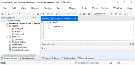 Image result for Load Runner Recording Options
