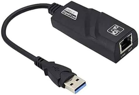 Zebronics Zeb-UTE101 USB to RJ45 Ethernet LAN Adapter, Up to 1000 Mbps ...
