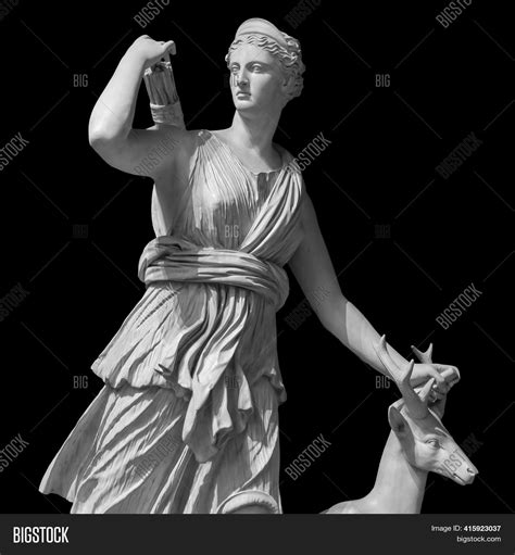 The Statue Of Diana Goddess Hunt