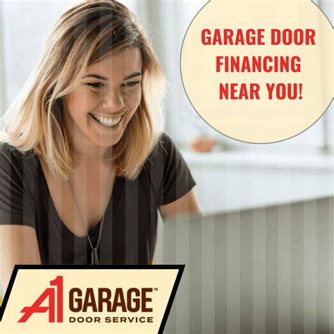 Garage Door Financing Near Me – Get A New Garage Door Today - A1 Garage Door Services