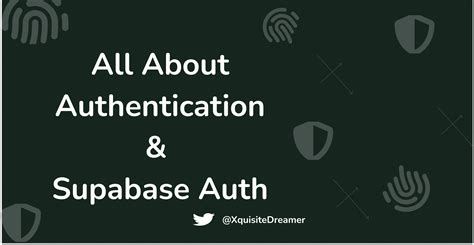 Supabase Authentication 的图像结果