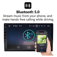 AUTO SNAP 9 Inches 22cm Touch Screen Android 12 Gorilla Glass IPS ...