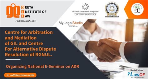 National E-seminar on Development of Arbitration and Mediation Regime ...