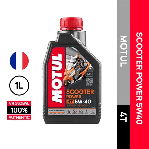 MOTUL SCOOTER POWER 5W40 FRANCE / LIQUI MOLY 5W40 GERMANY 4T FULL ...