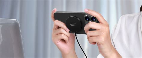 UNIGEN® MAGTEC 100 15W Mag-Safe Magnetic Wireless Charger Fast Charging ...