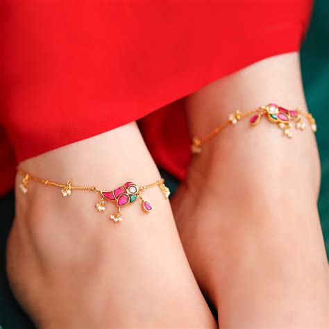 Mithu Charm Silver 925 Anklets – Unniyarcha