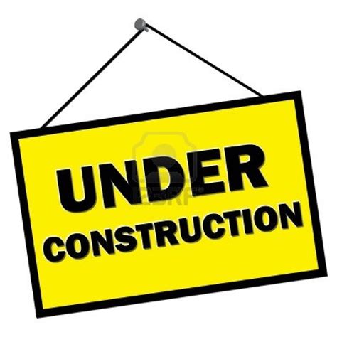 under construction sign cartoon - Clip Art Library