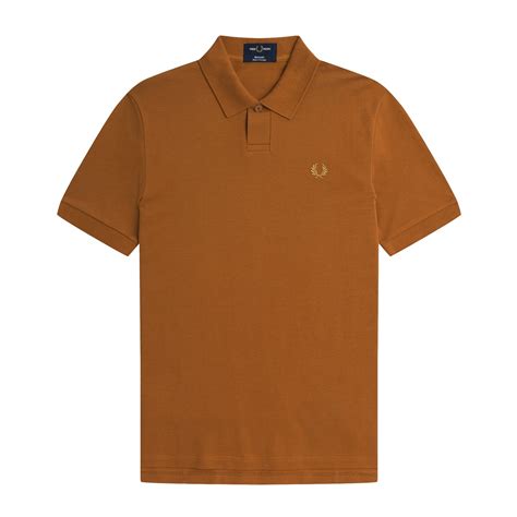 Buy Men Brown Solid Polos Online - 800047 | The Collective
