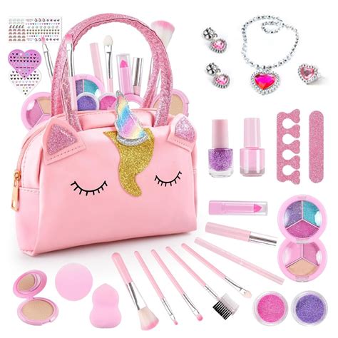 Buy Kidology Kids Makeup Kit , Unicorn Toys for Girl Real Washable ...