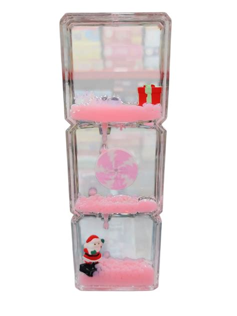 Pink Liquid Motion Bubbler Timer with Christmas – Cocoland Toys
