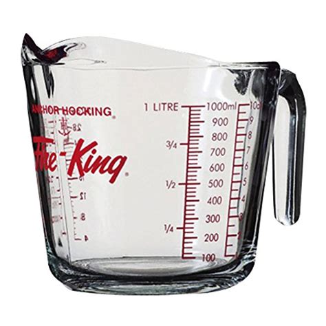 Buy Anchor Hocking 77897 Fire-King Measuring Cup, Glass, 4-Cup Online ...