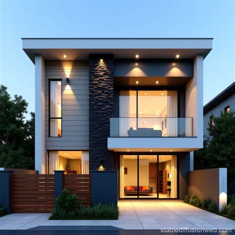 Image result for Sample Two-Storey House Design